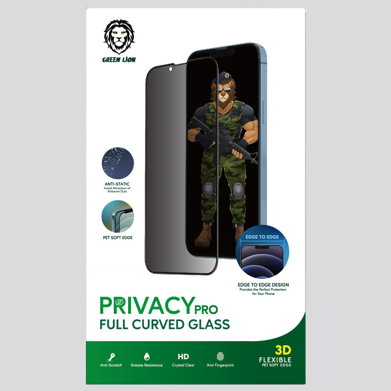 گلس گرین مدل Privacy Pro مناسب برای گوشی iPhone 13 Pro Max