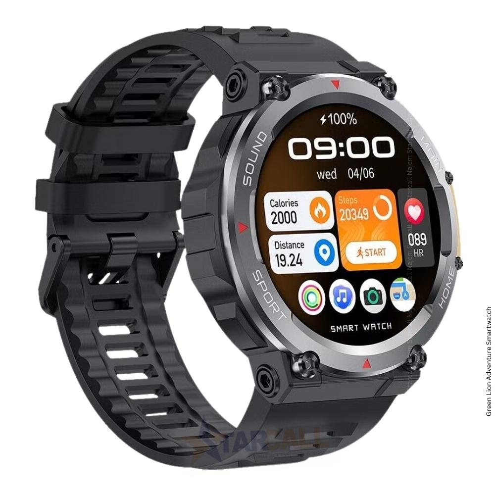 [GNADSWBK] Adventure Smart Watch (Black)